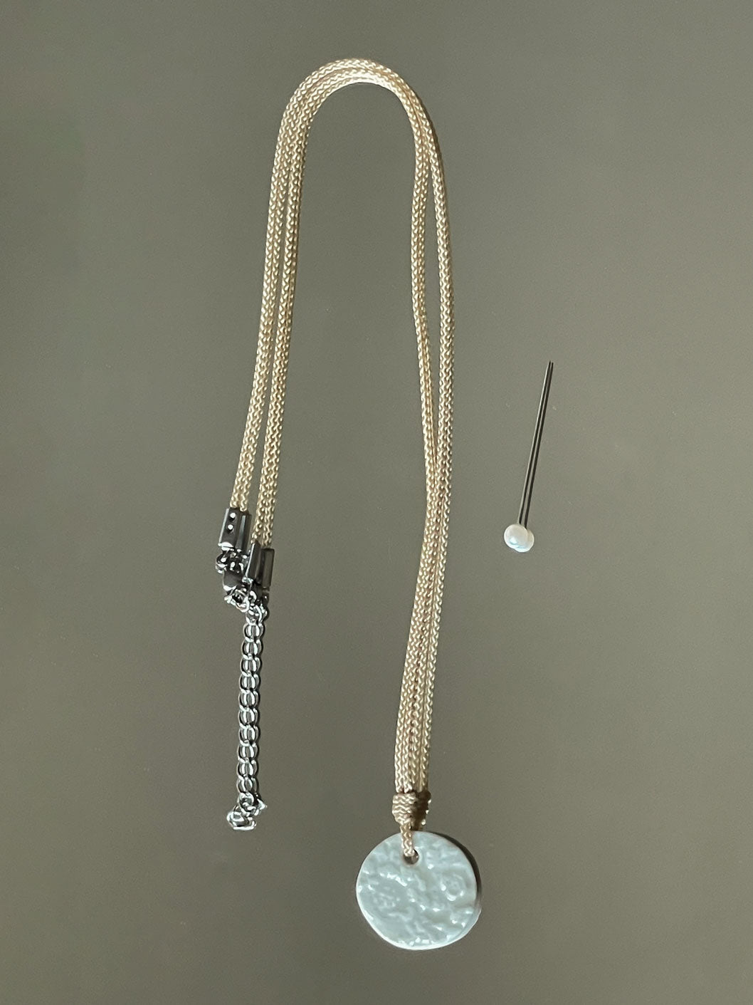 Corded Loop Necklace