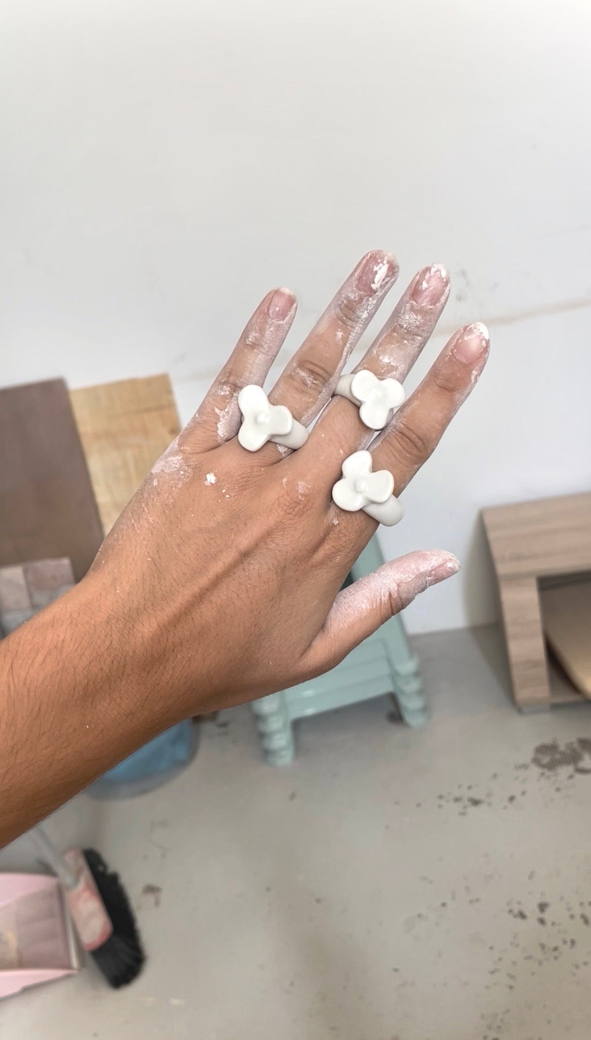 Ofèlia Porcelain Ring