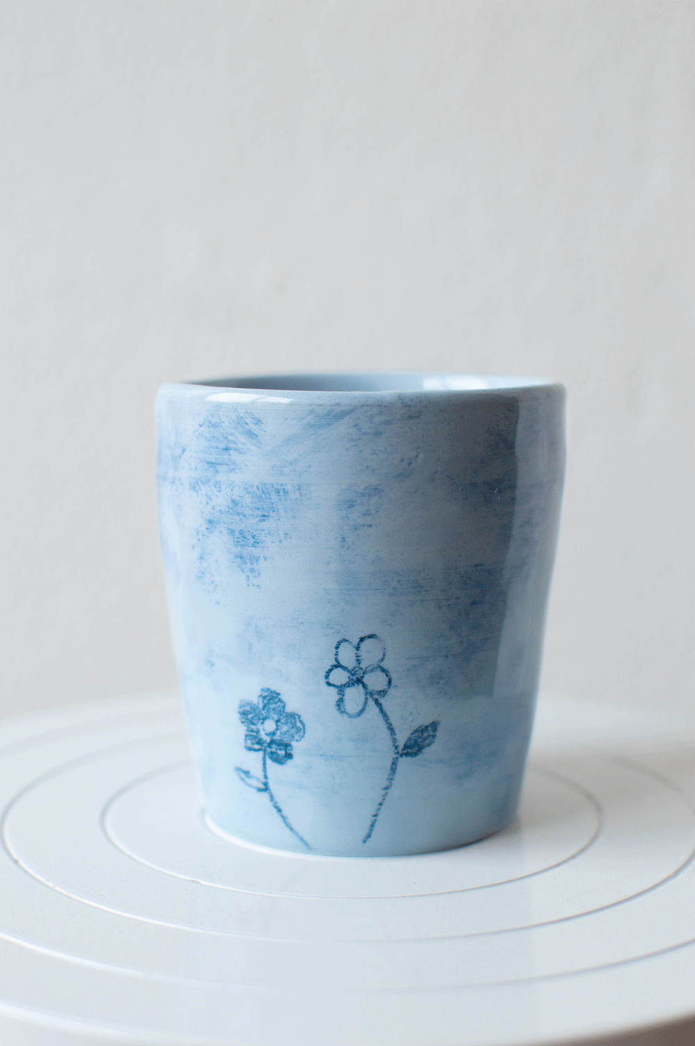 Taza azul